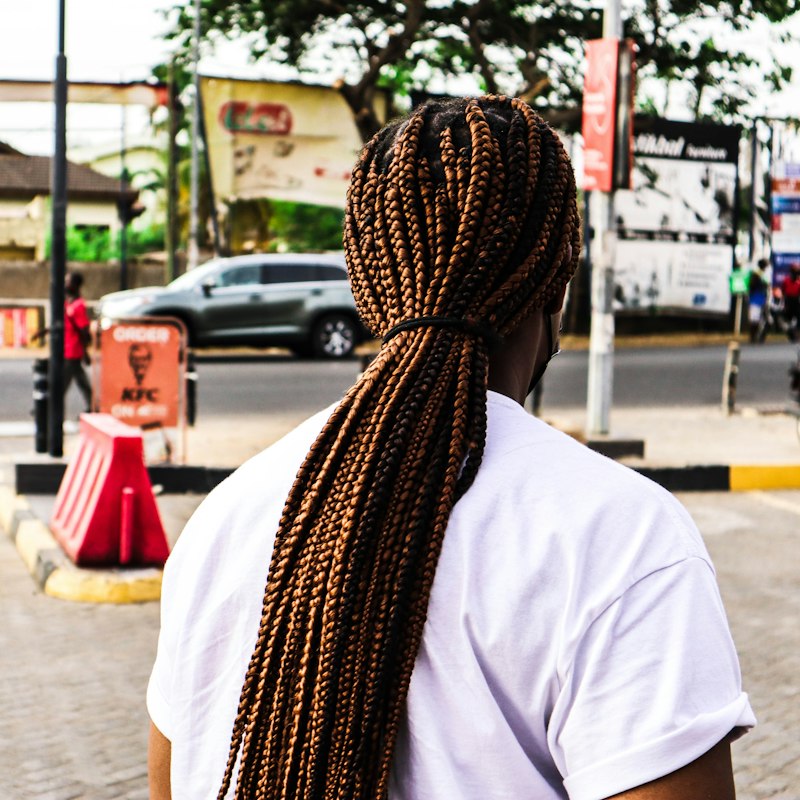 Long box braids