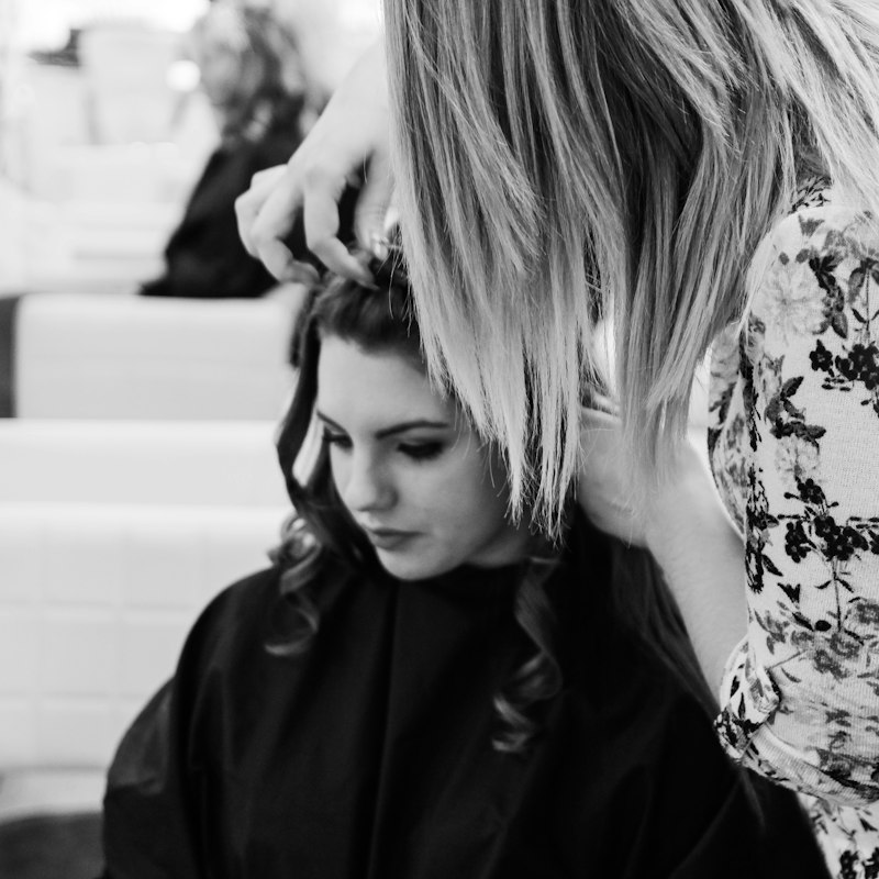 Curl detail after a cut